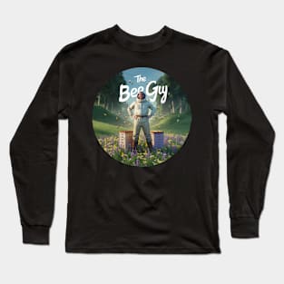 Funny Beekeeper Art For Men Dad Bee Hive Honey Beekeeping Long Sleeve T-Shirt